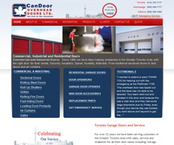 Garage Doors in Mississauga and Toronto website